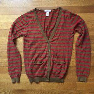 EUC Mango Striped Cardigan